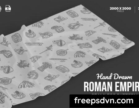 Hand Drawn Roman Empire Set 3YQ5CEP 0