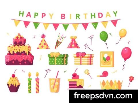 Happy Birthday Symbols Set P8RTLD5 0