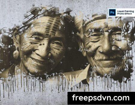 Liquid Painting Photo Effect F997FBL Liquid Painting Photo Effect F997FBL 0