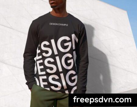 Long Sleeve T-Shirt Mockup SYEZRYD Long Sleeve T Shirt Mockup SYEZRYD 0 scaled 1