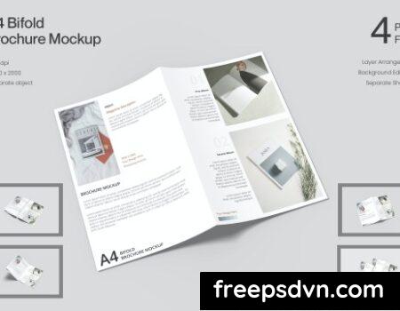 MI – A4 Bifold Brochure Mockup RPV46NY MI A4 Bifold Brochure Mockup RPV46NY 0