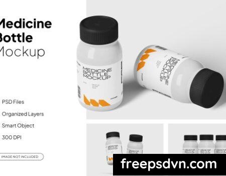 Medicine Bottle Mockup 8G6Y5EF Medicine Bottle Mockup 8G6Y5EF 0