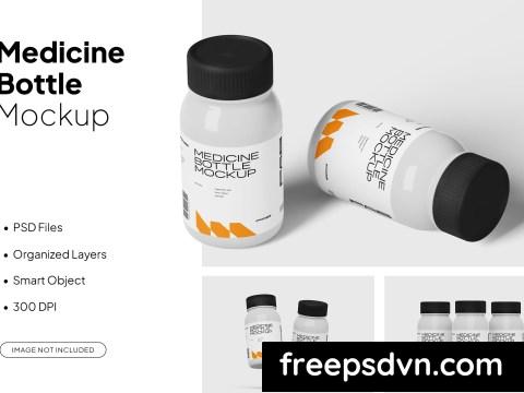 Medicine Bottle Mockup 8G6Y5EF 0