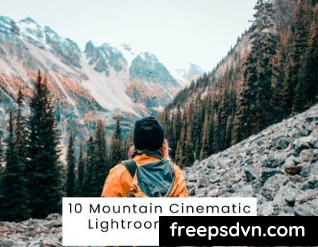 Mountain Cinematic Lightroom Presets XP3CRBW Mountain Cinematic Lightroom Presets XP3CRBW 0