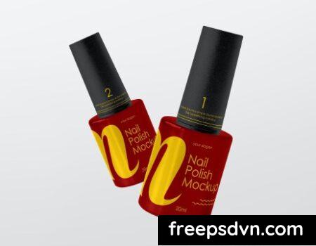 Nail Polish Bottle Mockup FTLZM27 Nail Polish Bottle Mockup FTLZM27 0