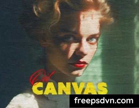 Oil Canvas Photo Effect 5M53FSL Oil Canvas Photo Effect 5M53FSL 0