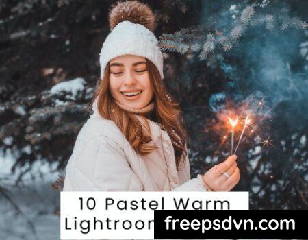 Pastel Warm Lightroom Presets 586N46P 0