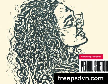 Pencil Sketch Photo Effect S7CZ2DX Pencil Sketch Photo Effect S7CZ2DX 0