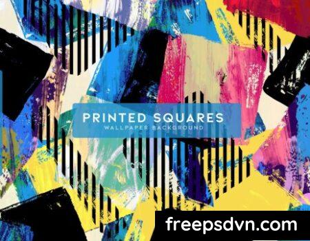 Printed Squares QVSTNPN Printed Squares QVSTNPN 0