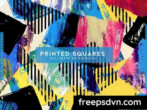Printed Squares QVSTNPN 0