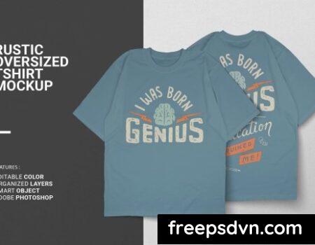 Rustic Oversized Tshirt Mockup D9CKNGT Rustic Oversized Tshirt Mockup D9CKNGT 0