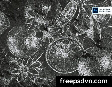 Sand Chalk Photo Effect GRTPT8U Sand Chalk Photo Effect GRTPT8U 0