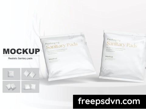 Sanitary pads Mockup DPGVKRW 0