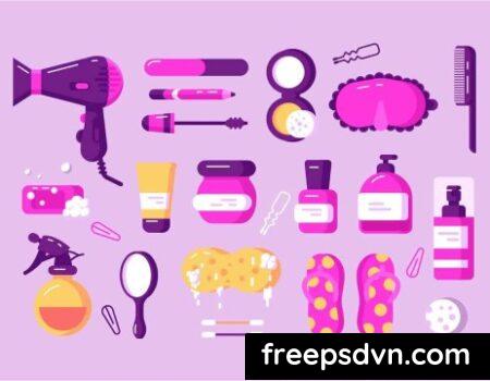 Set Of Different Body Care Accessories 4QY2WJ6 Set Of Different Body Care Accessories 4QY2WJ6 0