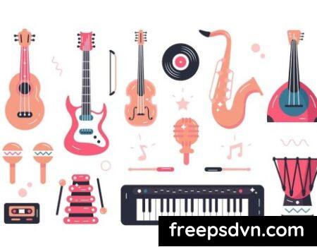 Set Of Musical Instruments JKVWTUJ Set Of Musical Instruments JKVWTUJ 0