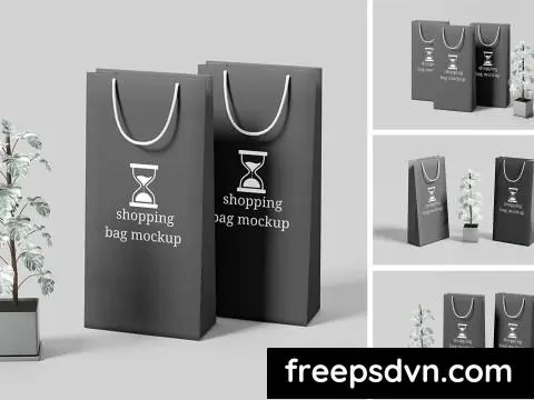 Shopping Bag Mockup ZAQKNJM 0