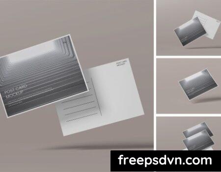 Simple Post Card Mockup 7NCWLLS Simple Post Card Mockup 7NCWLLS 0