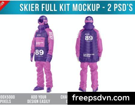 Skier Full Kit Mockup 2 PSDS TJG9GEX 0