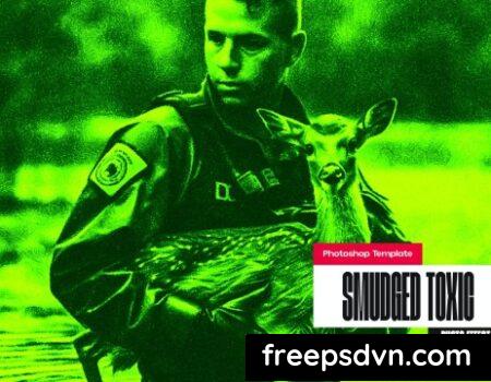 Smudged Toxic Photo Effect 8E46QGZ Smudged Toxic Photo Effect 8E46QGZ 0