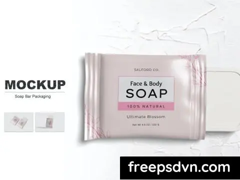 Soap bar Packaging Mockup 8QZ9E62 0