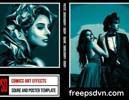 Square & Poster – Comics Art Effects E3X8PFC Square Poster Comics Art Effects E3X8PFC 0