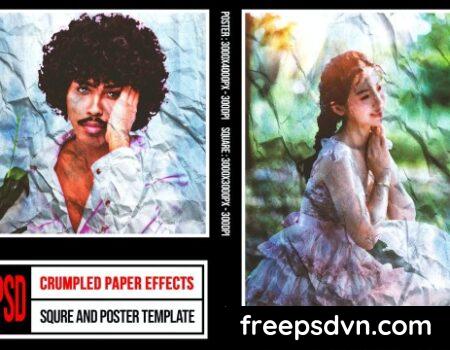 Square & Poster – Crumpled Paper Effects 4WEGXNB Square Poster Crumpled Paper Effects 4WEGXNB 0