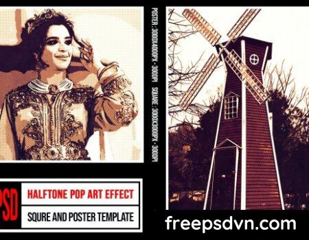 Square & Poster – Halftone Pop Art Effects 6ANNDWW Square Poster Halftone Pop Art Effects 6ANNDWW 0