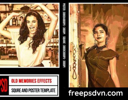 Square & Poster – Old Memories Effects 6HAW2U9 Square Poster Old Memories Effects 6HAW2U9 0