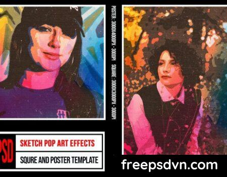 Square & Poster β Sketch Pop Art Effects 2HYERFD Square Poster Sketch Pop Art Effects 2HYERFD 0