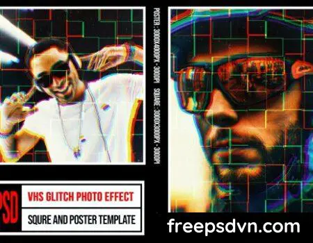 Square & Poster – Vhs Glitch Effects GXD5TN4 Square Poster Vhs Glitch Effects GXD5TN4 0