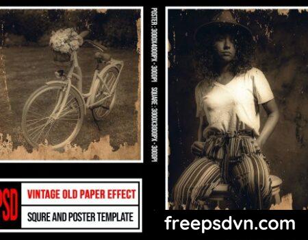 Square & Poster – Vintage Old Paper Effects DC7XHXJ Square Poster Vintage Old Paper Effects DC7XHXJ 0