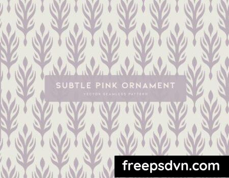 Subtle Pink Ornament MDZ3TMK Subtle Pink Ornament MDZ3TMK 0