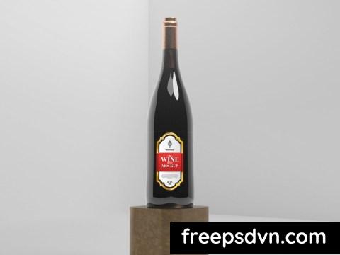 Wine Bottle Movkup Vol.1 6CCYB3T 0 scaled 1