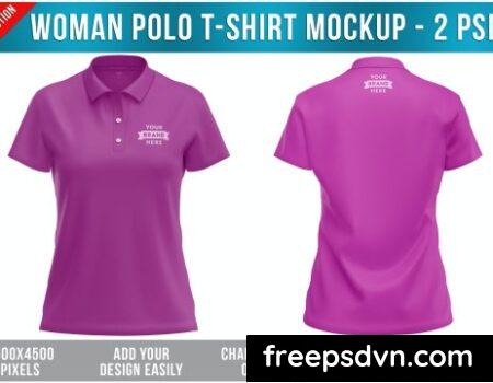 Woman Polo T-Shirt Mockup – 2 PSD’S Y93CM87 Woman Polo T Shirt Mockup 2 PSDS Y93CM87 0