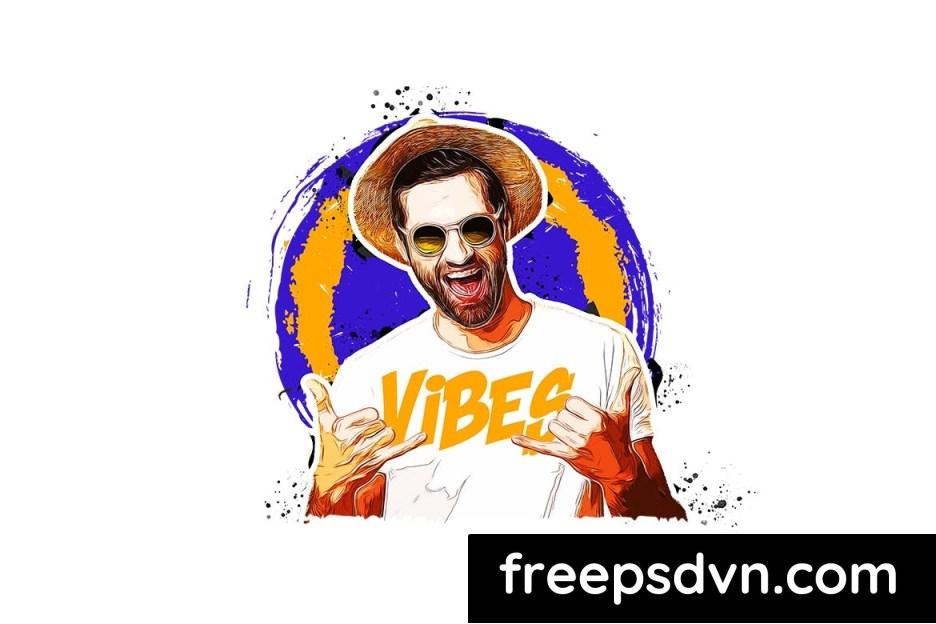 cartoon art photoshop action d8ytljl 5