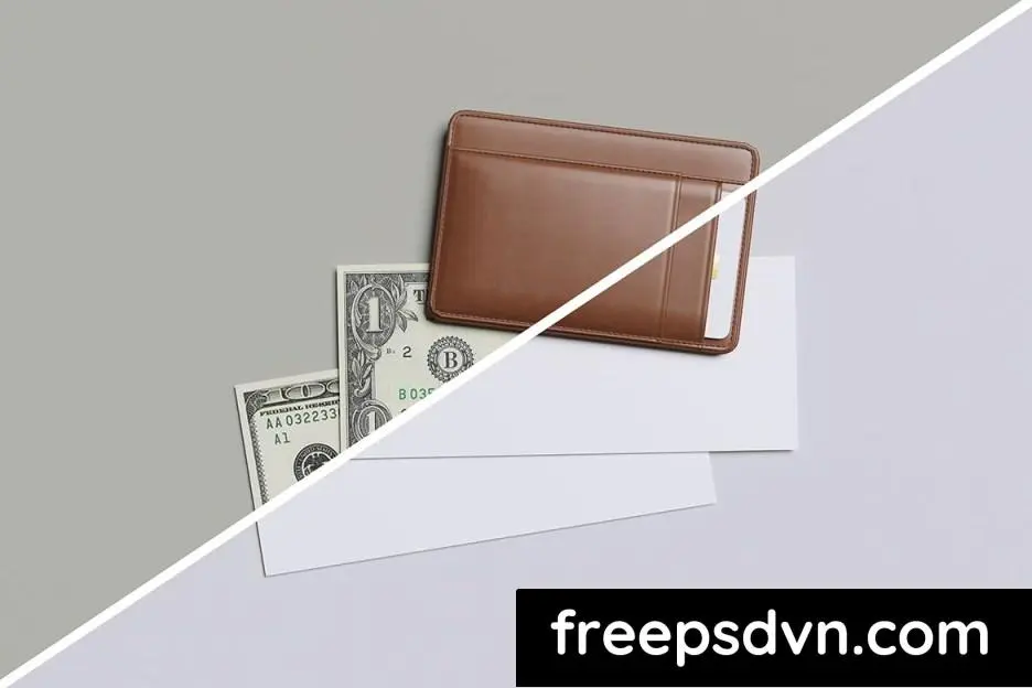 credit card and money display mockup rdr4f3d 1