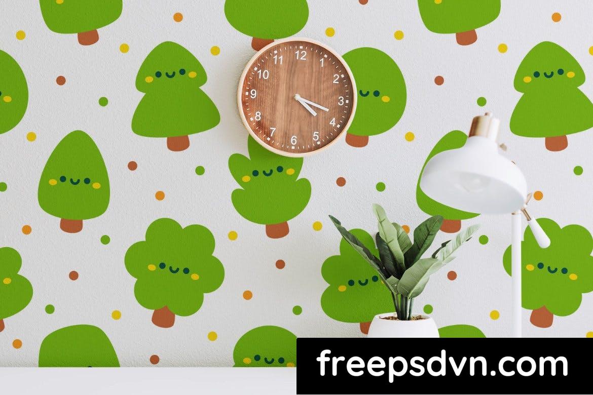 cute tree pattern avqyjmv 1