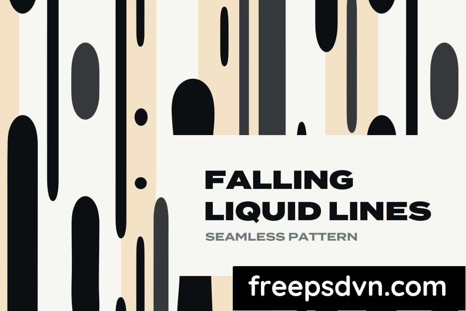 falling liquid lines seamless pattern 68rcvw2 0