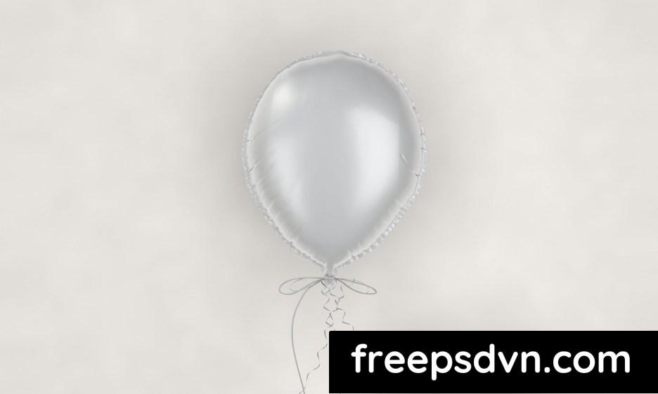 floating foil balloon mockup set 9tq74sg 2