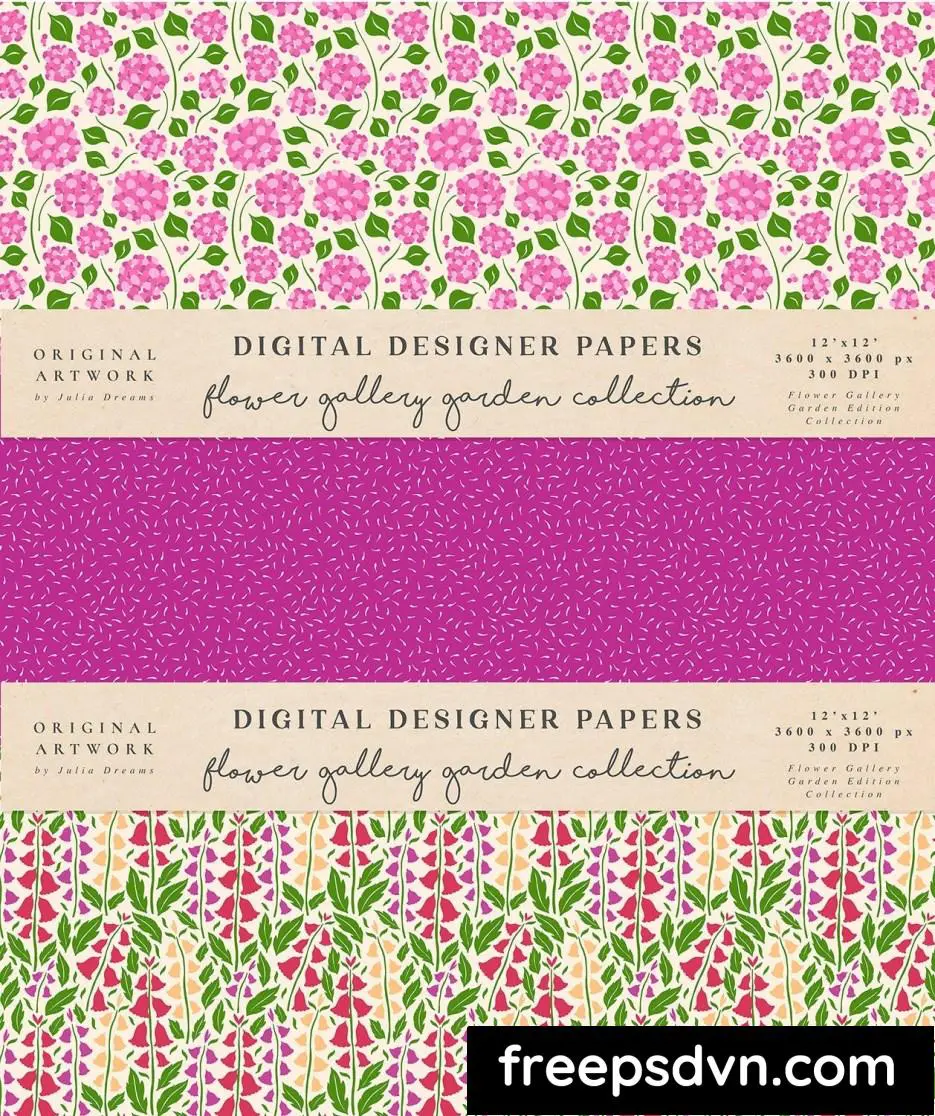 garden flowers seamless patterns purple blue a5erscz 2