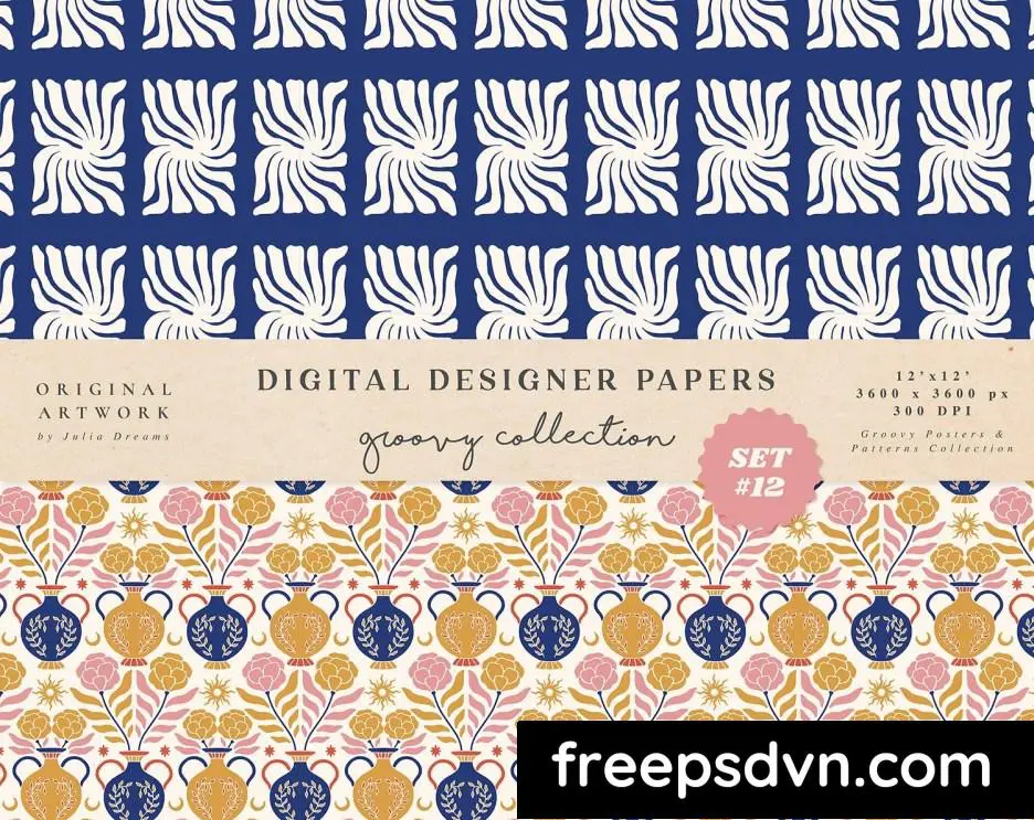 groovy boho seamless patterns papers blue asian m9uvlsc 1