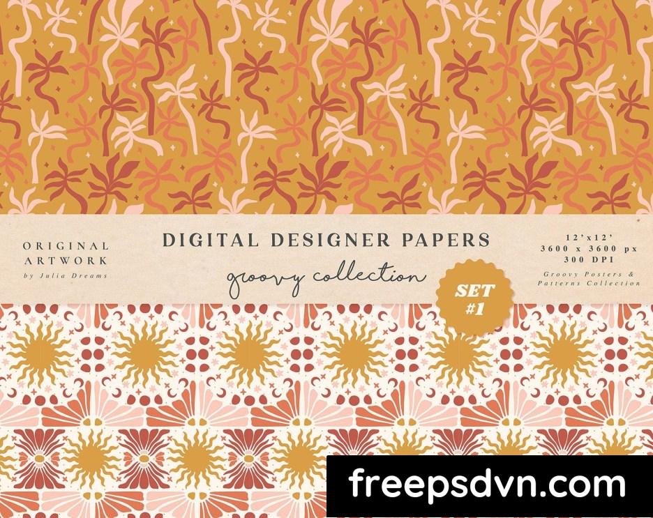 groovy boho seamless patterns papers leopard fc9gyvb 4