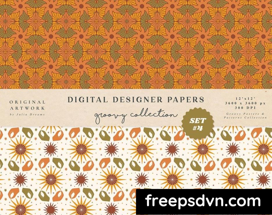 groovy boho seamless patterns papers safari r5scrzb 2