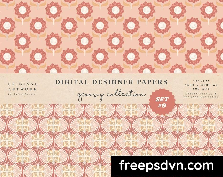 groovy boho seamless patterns papers tender 484wr6d 2