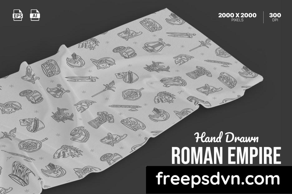 hand drawn roman empire set 3yq5cep 0 1