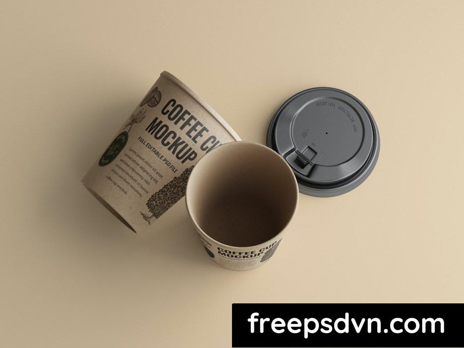 kraft coffee cup mockup qf8nrpr 1