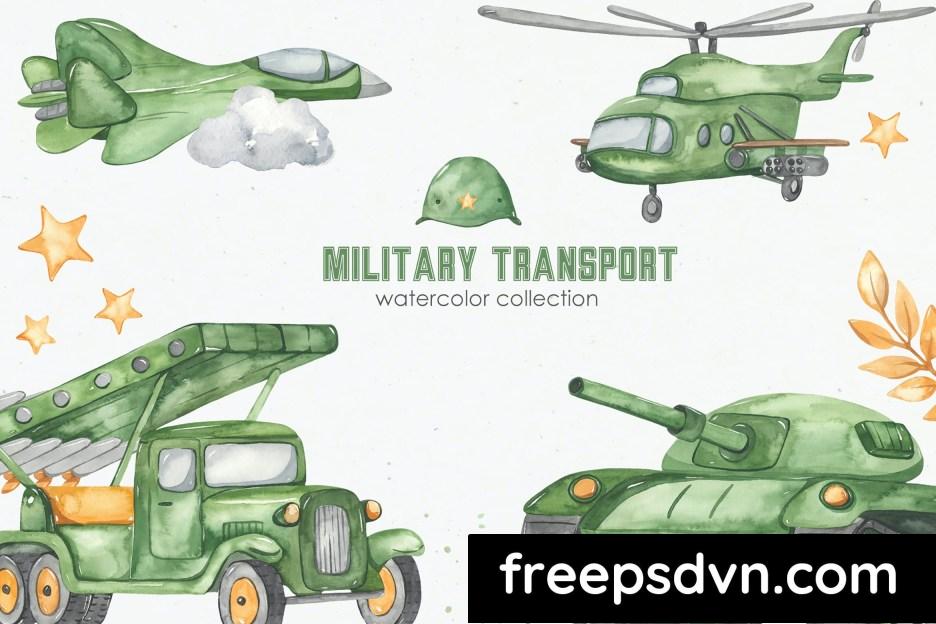 military transport watercolor bkh8g8c 0 1