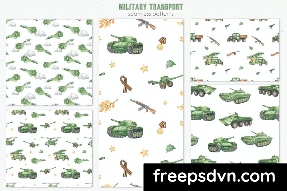 military transport watercolor bkh8g8c 2