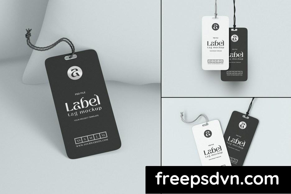 paper label hang tag branding mockup set f2chnkm 0