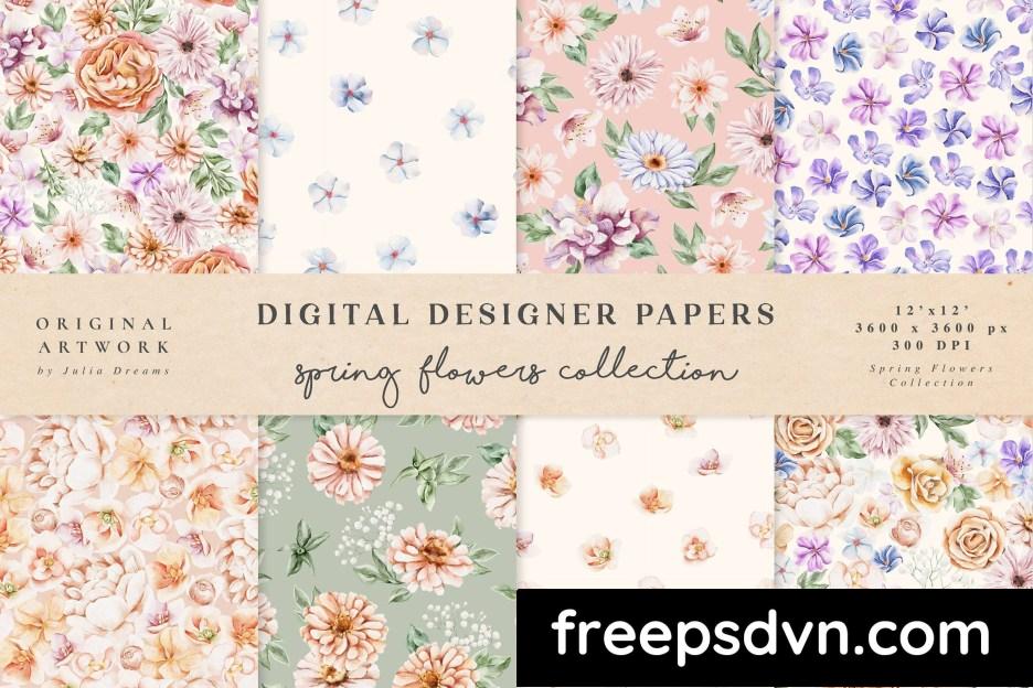 pastel flowers spring floral seamless patterns nngq23c 0 scaled 1